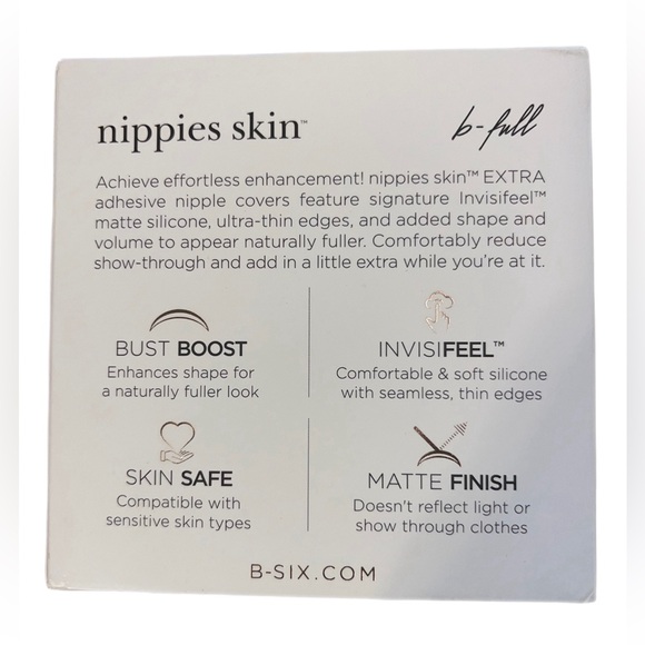 Nippies Skin Adhesive by B-six in Coco Color ONE SIZE - Picture 4 of 4